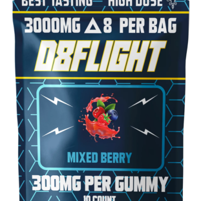 3000MG High Dose Gummies – Mango Flavor